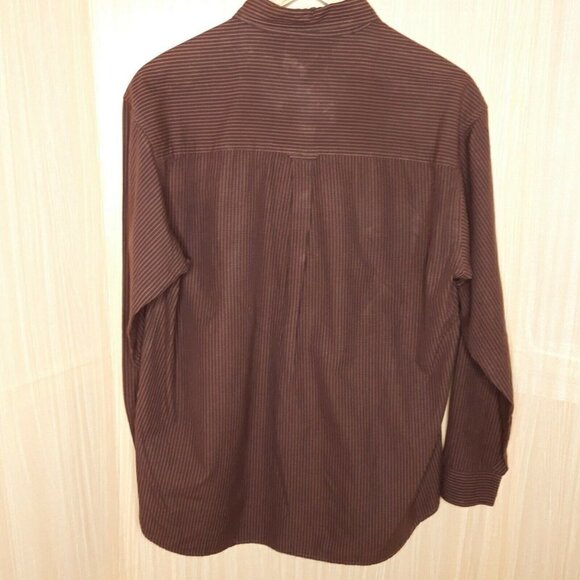 Columbia Red Navy Plaid Button Down Shirt  Large - Picture 2 of 4